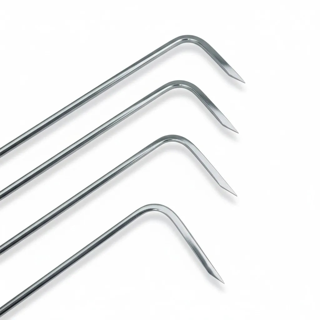 Amsterdam Edition 4-Piece 360° Rotating PDR Rod Set (Pointed Tip)